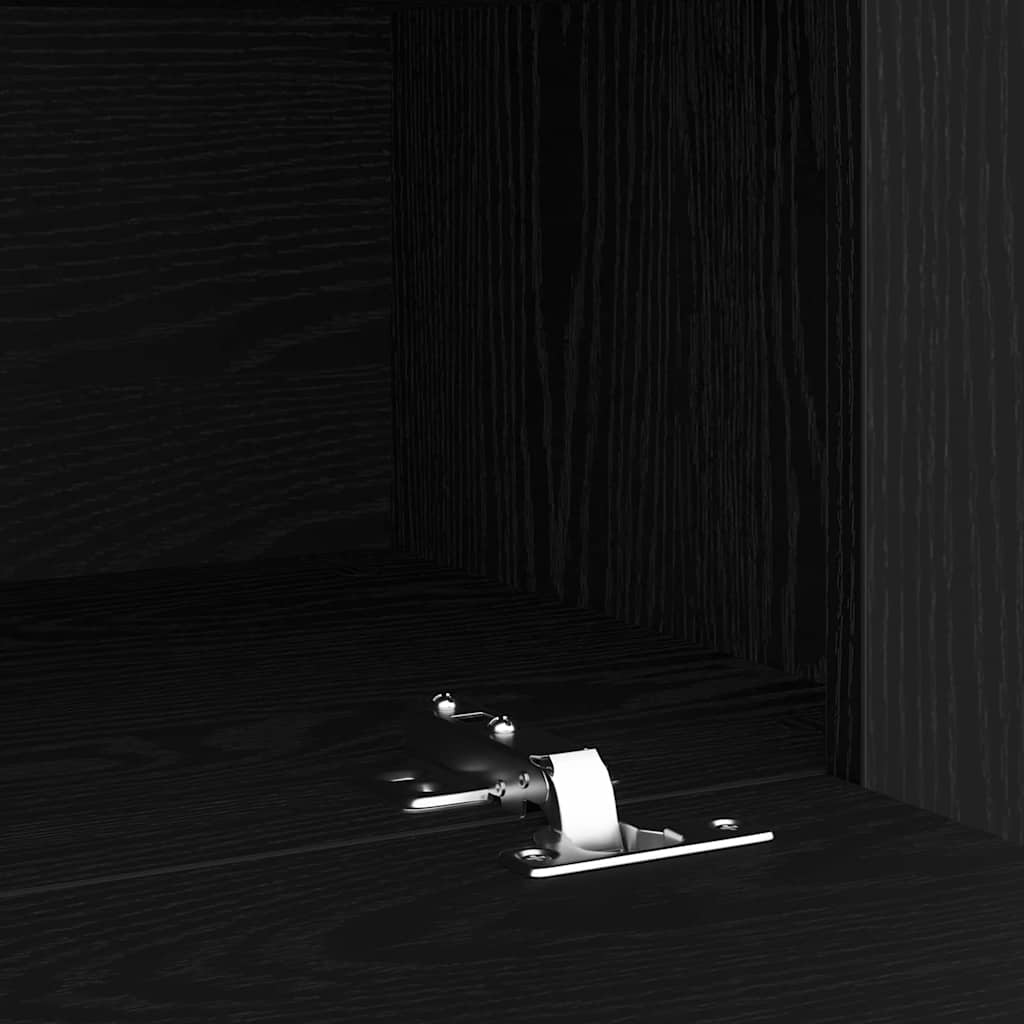 vidaXL Ντουλάπι TV Μαύρη Οξυά 120 x 35 x 40 εκ. Επεξεργασμένο ξύλο