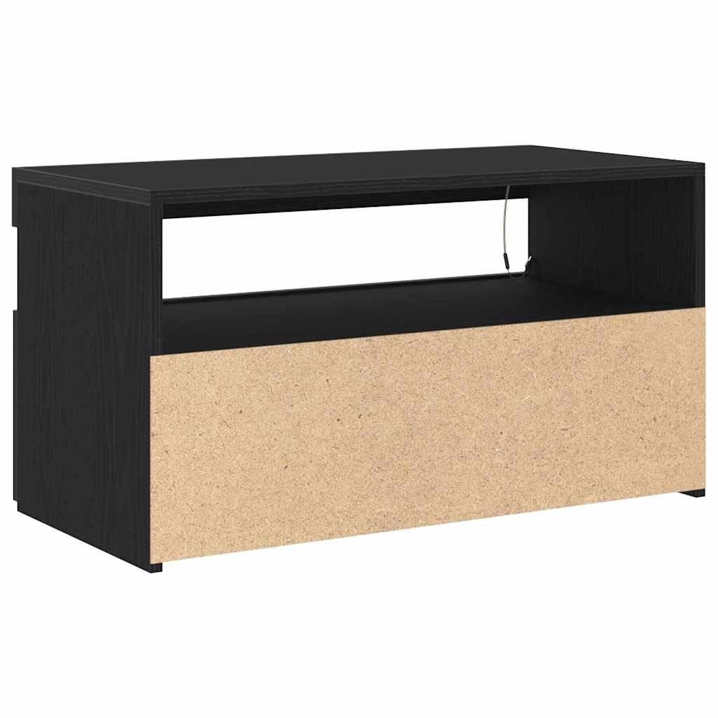 vidaXL Ντουλάπι TV Μαύρη Οξυά 75 x 35 x 40 εκ. Επεξεργασμένο ξύλο