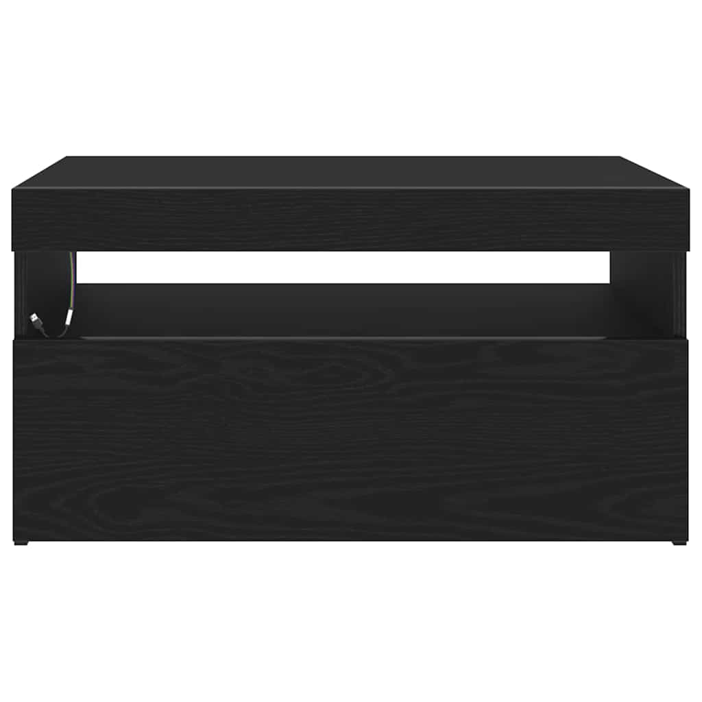 vidaXL Ντουλάπι TV Μαύρη Οξυά 75 x 35 x 40 εκ. Επεξεργασμένο ξύλο