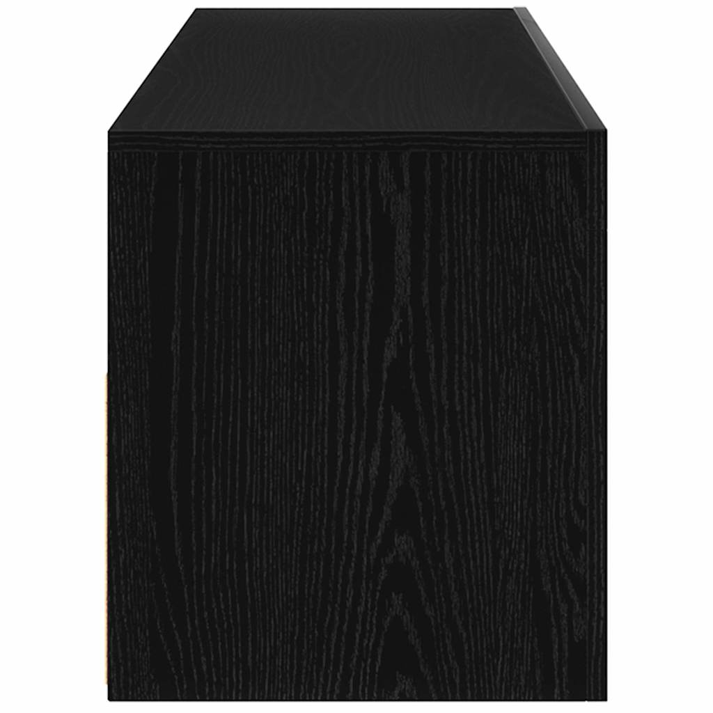 vidaXL Ντουλάπι TV Μαύρη Οξυά 75 x 35 x 40 εκ. Επεξεργασμένο ξύλο