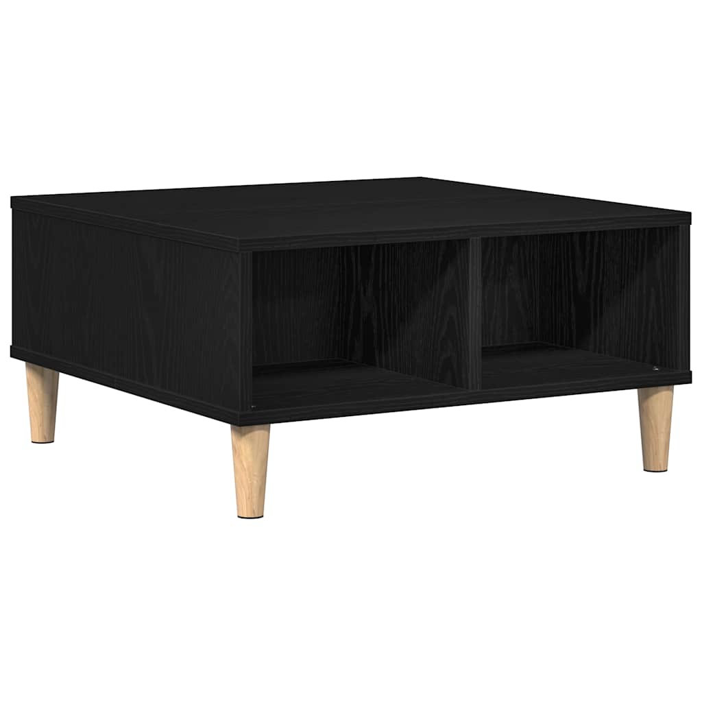 vidaXL Τραπεζάκι σαλονιού Μαύρη δρυς 60 x 60 x 30 cm