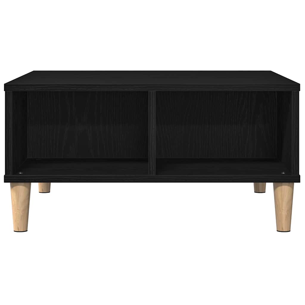 vidaXL Τραπεζάκι σαλονιού Μαύρη δρυς 60 x 60 x 30 cm