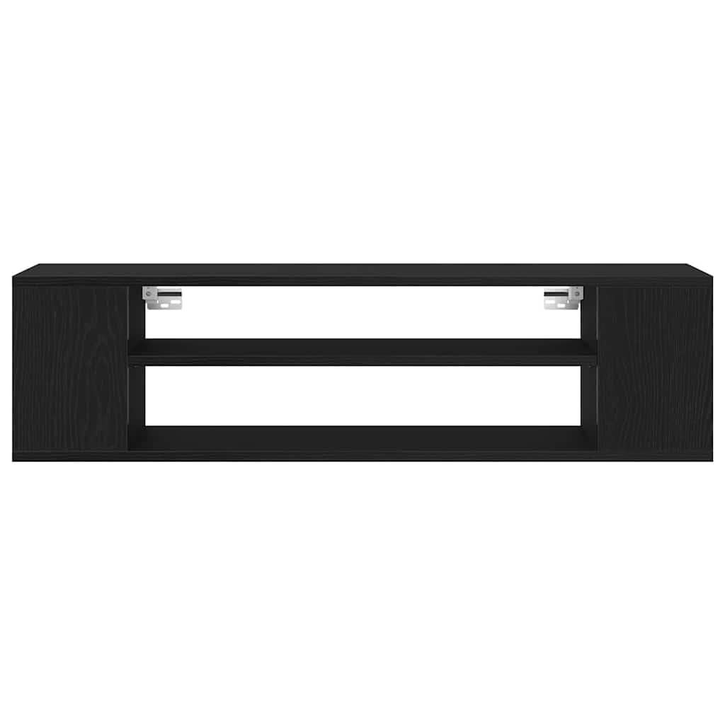 vidaXL Ντουλάπι TV Μαύρη Οξυά 100 x 30 x 26,5 εκ Επεξεργασμένο ξύλο
