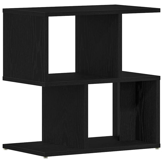 vidaXL Κομοδίνο Μαύρη Οξυά 50 x 30 x 51,5 εκ. Επεξεργασμένο ξύλο