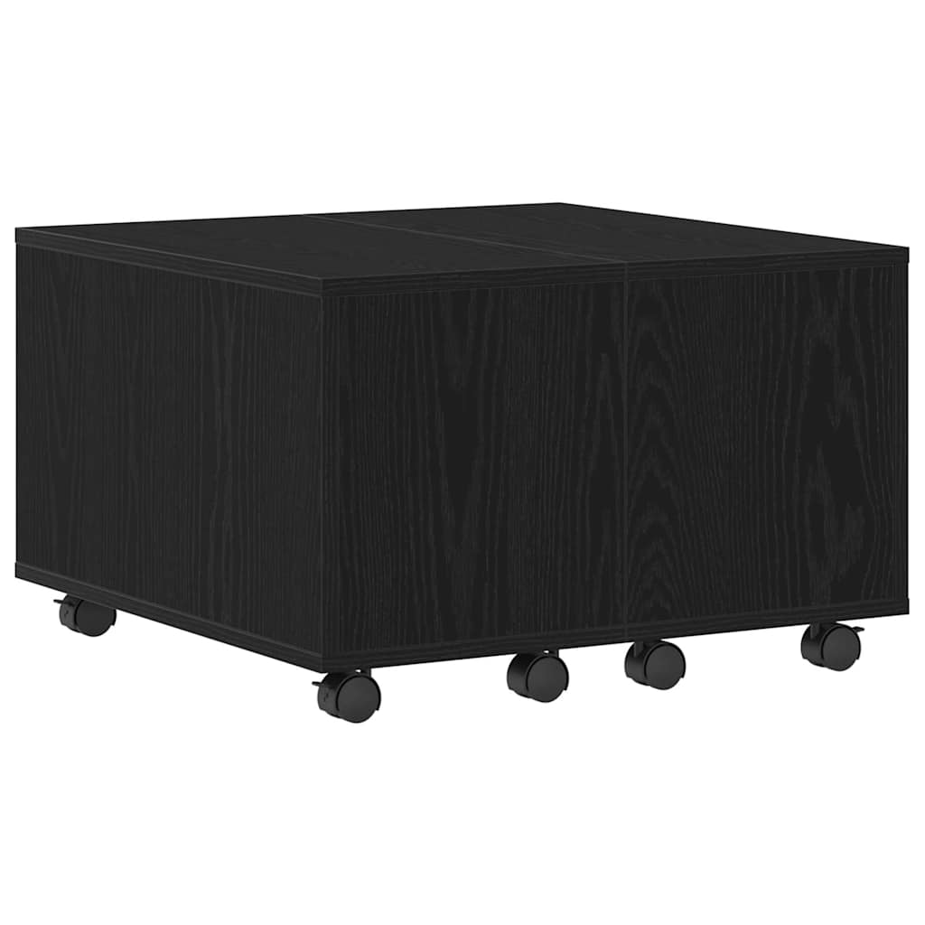vidaXL Τραπεζάκι σαλονιού Μαύρη δρυς 60 x 60 x 38 cm
