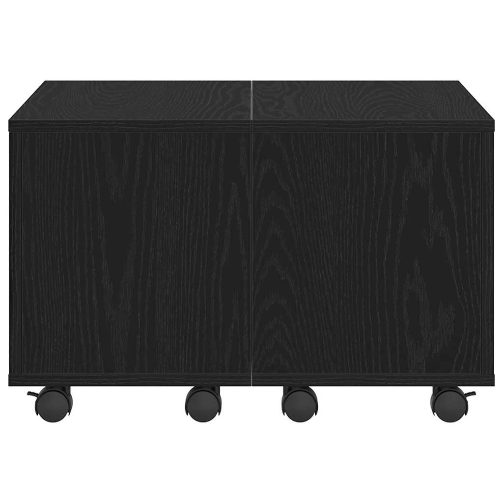 vidaXL Τραπεζάκι σαλονιού Μαύρη δρυς 60 x 60 x 38 cm