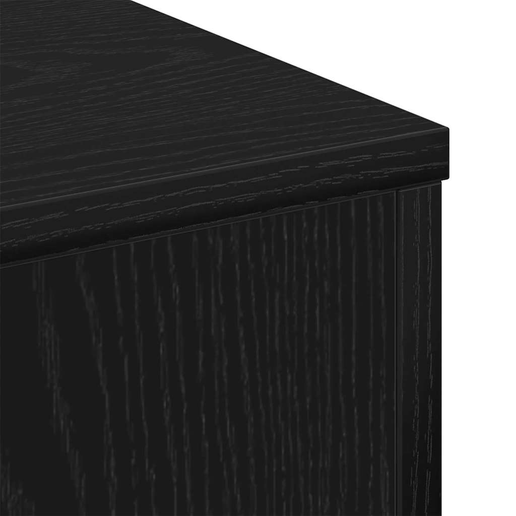 vidaXL Τραπεζάκι σαλονιού Μαύρη δρυς 60 x 60 x 31.5 εκ