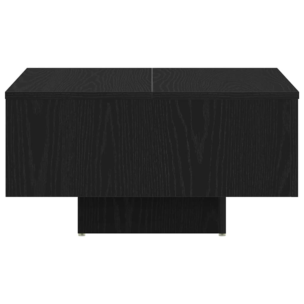 vidaXL Τραπεζάκι σαλονιού Μαύρη δρυς 60 x 60 x 31.5 εκ