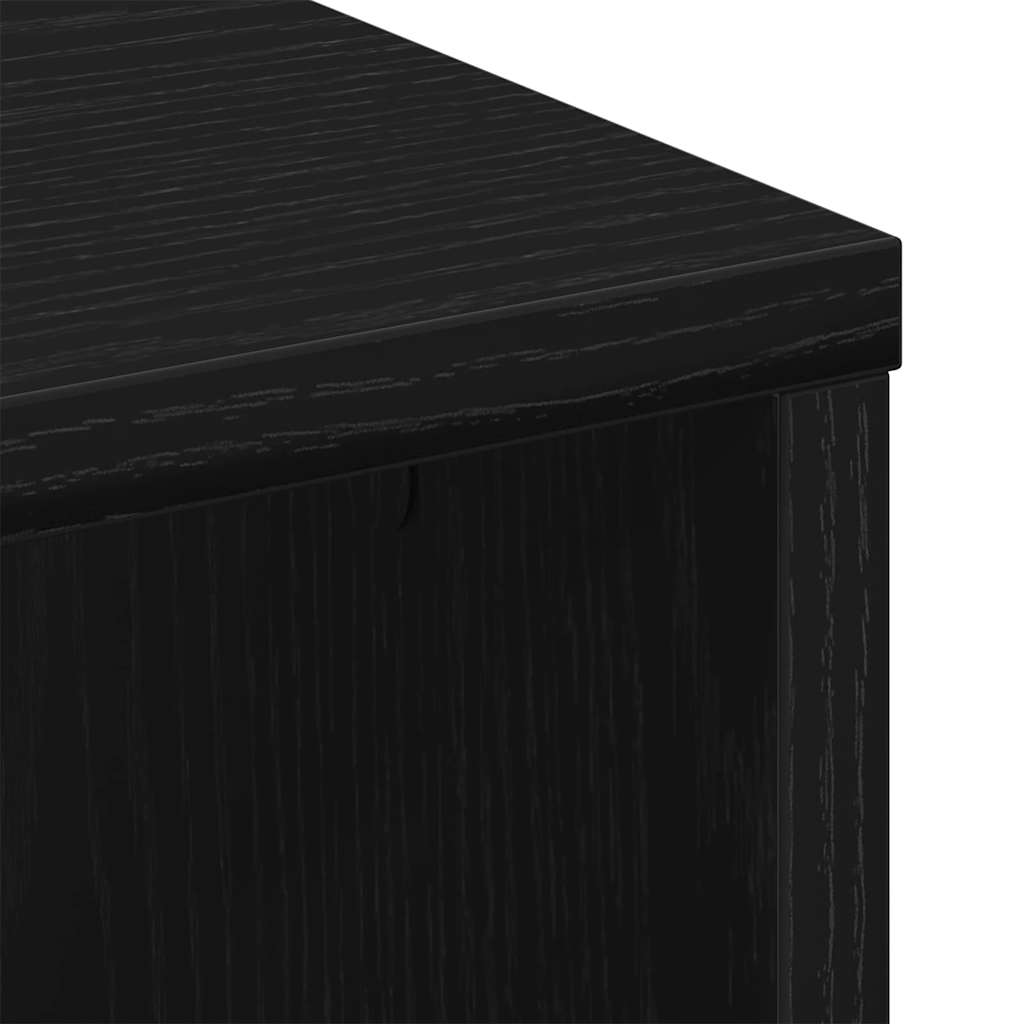 vidaXL Τραπεζάκι σαλονιού Μαύρη δρυς 100 x 50 x 40 cm