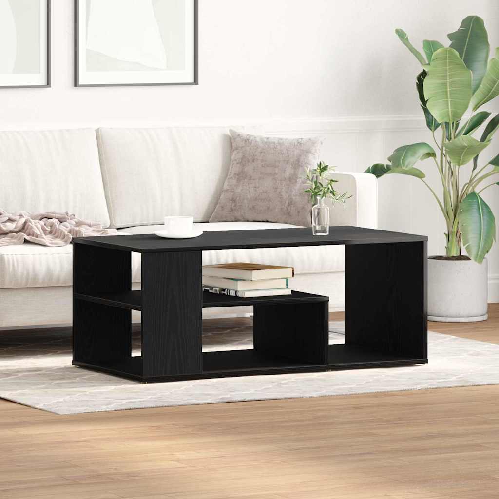 vidaXL Τραπεζάκι σαλονιού Μαύρη δρυς 100 x 50 x 40 cm