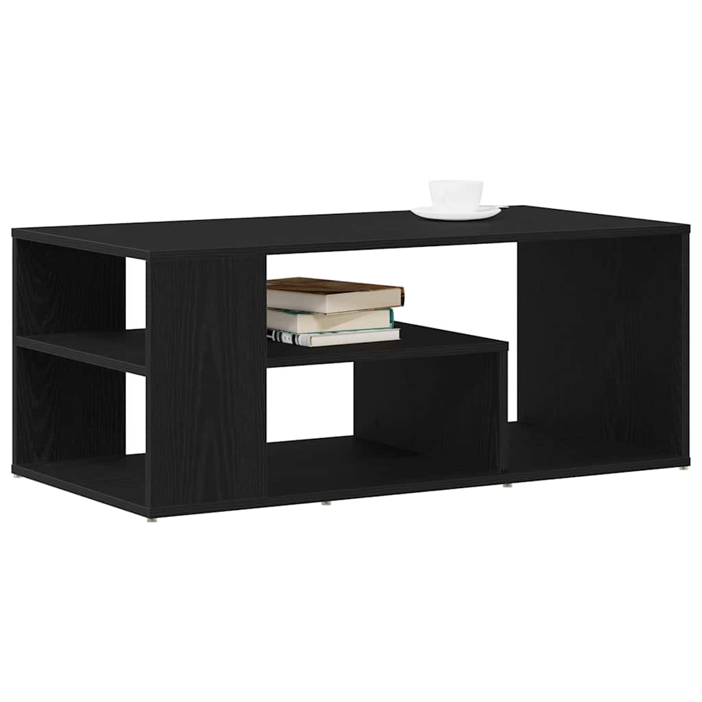 vidaXL Τραπεζάκι σαλονιού Μαύρη δρυς 100 x 50 x 40 cm