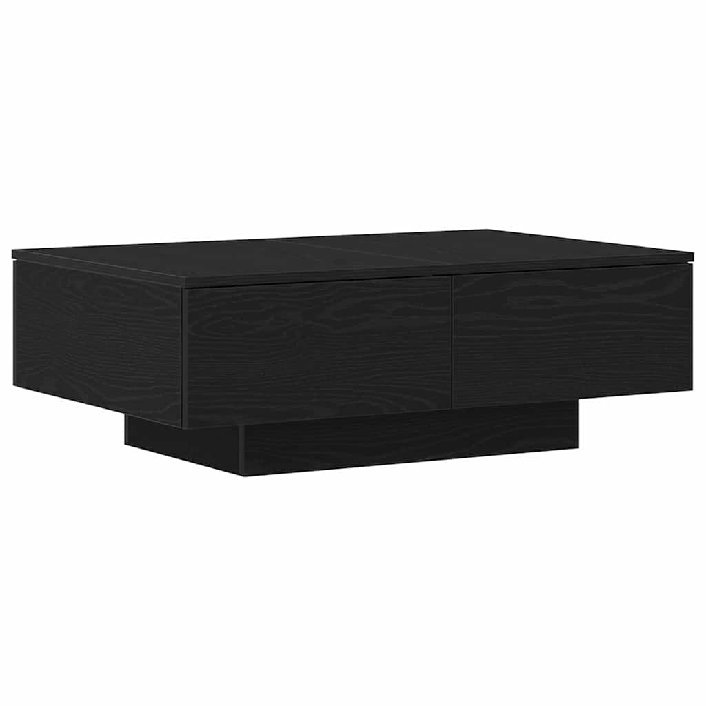 vidaXL Τραπεζάκι σαλονιού Μαύρη Οξυά 90 x 60 x 31 cm