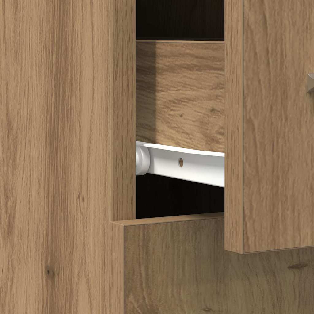 vidaXL Φαρμακευτική Ντουλάπα 20 x 45,5 x 60 εκ. Επεξεργασμένο Ξύλο