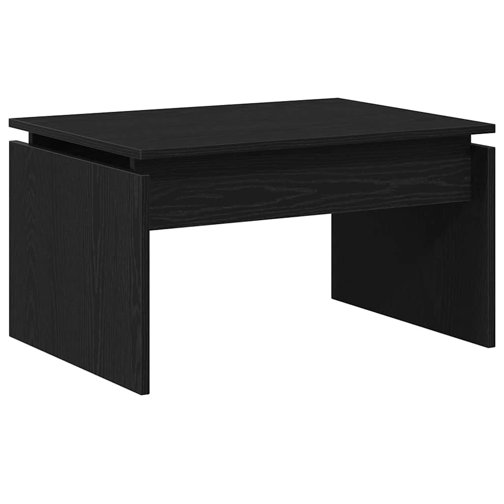 vidaXL Τραπεζάκι σαλονιού Μαύρη Οξυά 68 x 50 x 38 εκ
