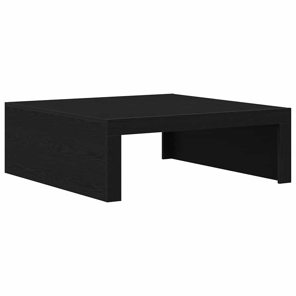 vidaXL Τραπεζάκι σαλονιού Μαύρη Οξυά 100 x 100 x 35 cm