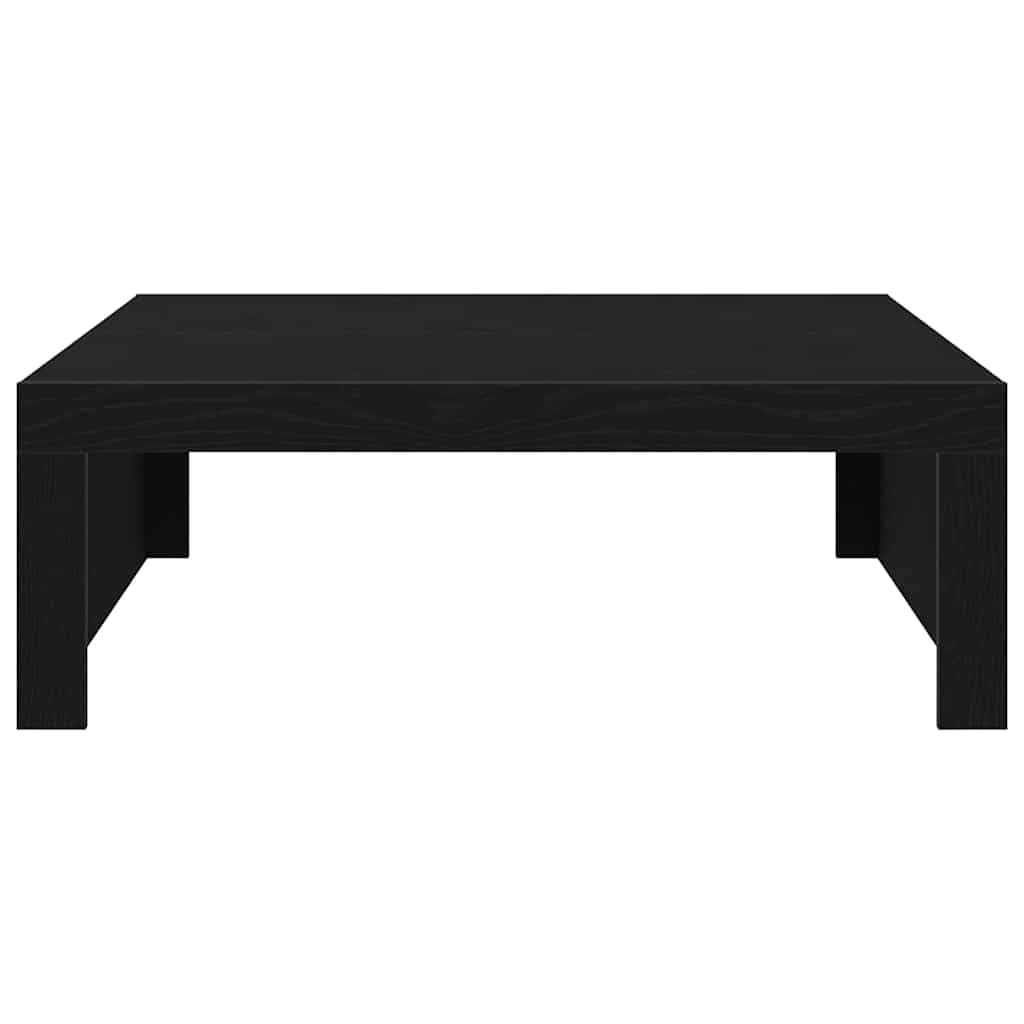 vidaXL Τραπεζάκι σαλονιού Μαύρη Οξυά 100 x 100 x 35 cm