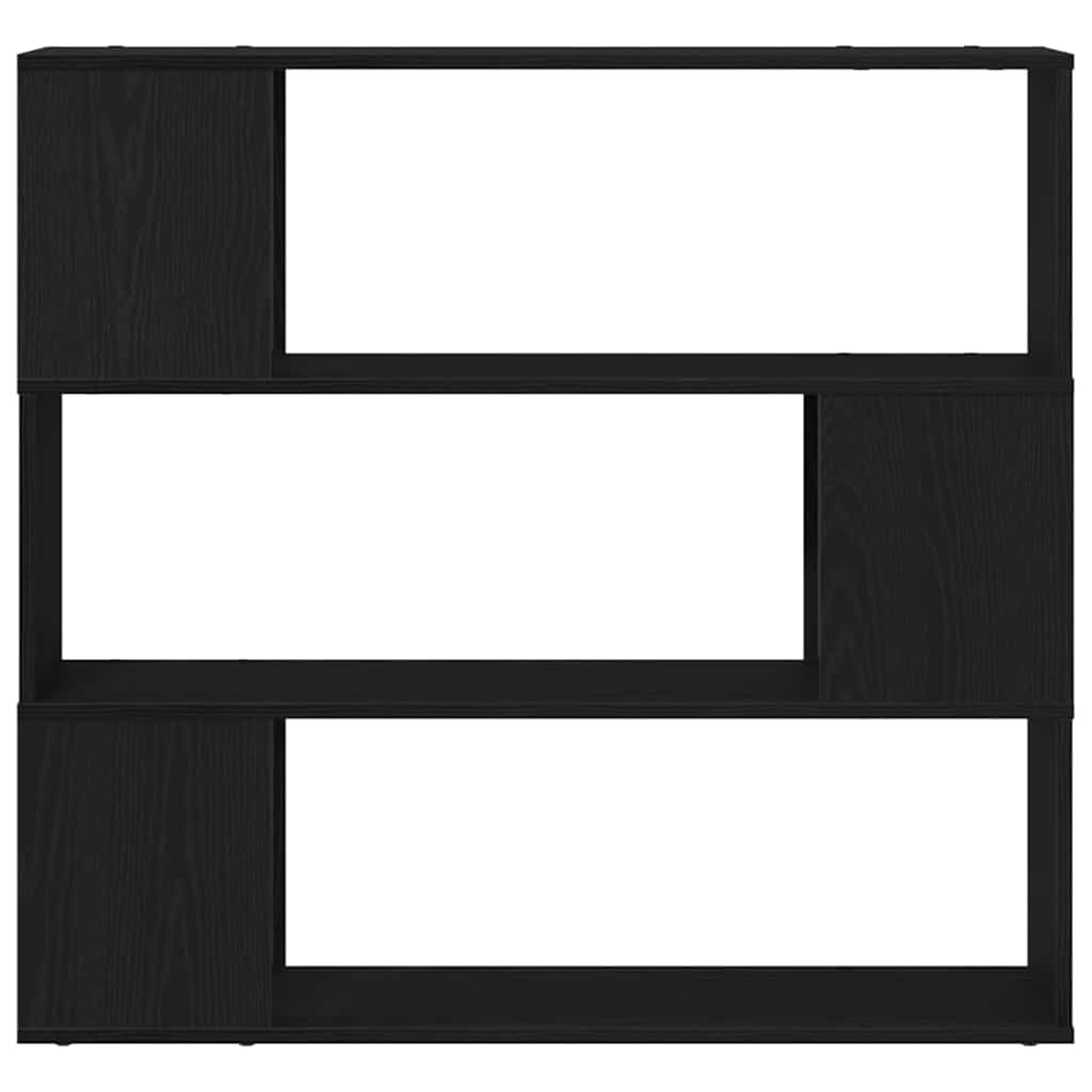 vidaXL Σετ επίπλου τηλεόρασης Επιτοίχιο Μαύρη Οξυά 100 x 24 x 94 cm