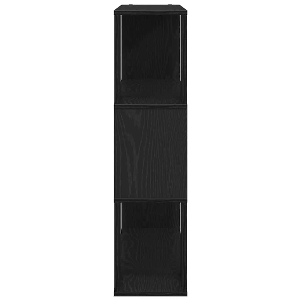 vidaXL Σετ επίπλου τηλεόρασης Επιτοίχιο Μαύρη Οξυά 100 x 24 x 94 cm