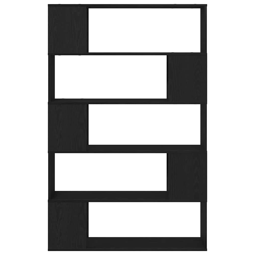 vidaXL Σετ επίπλου τηλεόρασης Επιτοίχιο Μαύρη Οξυά 100 x 24 x 155 cm