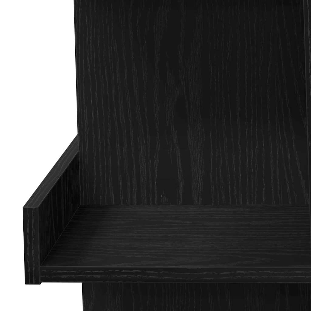 vidaXL Τραπέζι μπαρ Μαύρη Οξυά 100 x 48 x 101,5 εκ. Επεξεργασμένο ξύλο
