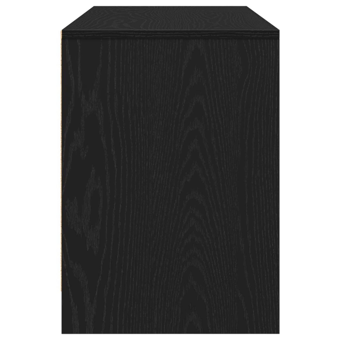 vidaXL Ντουλάπι TV Μαύρη Οξυά 102 x 37,5 x 52,5 εκ Επεξεργασμένο ξύλο