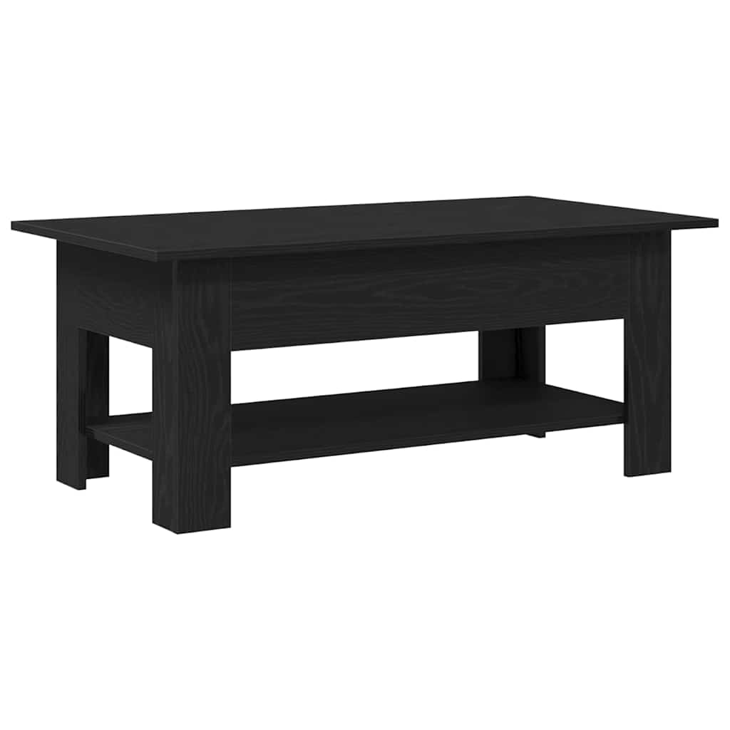 vidaXL Τραπεζάκι σαλονιού Μαύρη Οξυά 102 x 55 x 42 cm