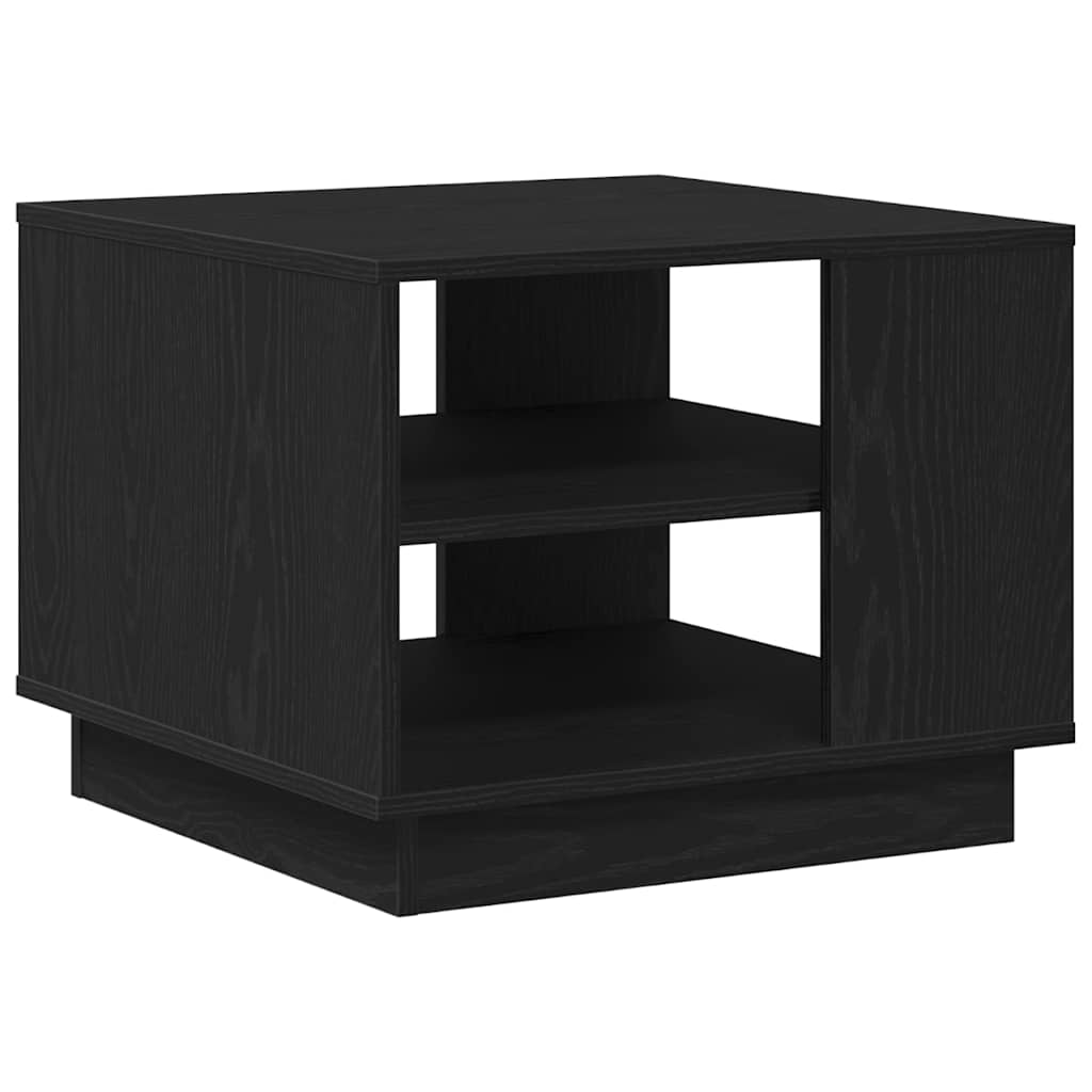 vidaXL Τραπεζάκι σαλονιού Μαύρη Οξυά 55 x 55 x 42 cm