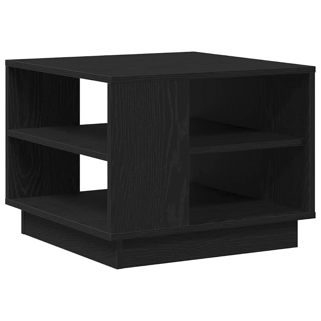 vidaXL Τραπεζάκι σαλονιού Μαύρη Οξυά 55 x 55 x 42 cm