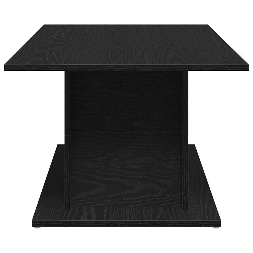vidaXL Τραπεζάκι σαλονιού Μαύρη Οξυά 102 x 55,5 x 40 cm