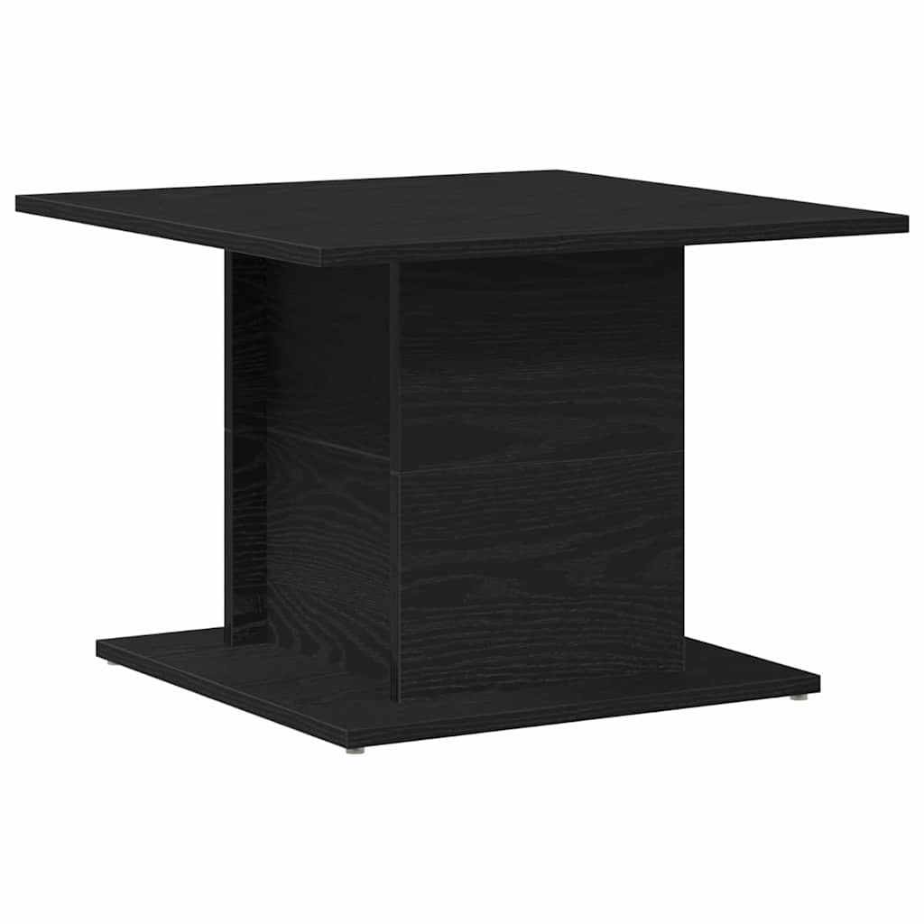 vidaXL Τραπεζάκι σαλονιού Μαύρη Οξυά 55,5 x 55,5 x 40 cm