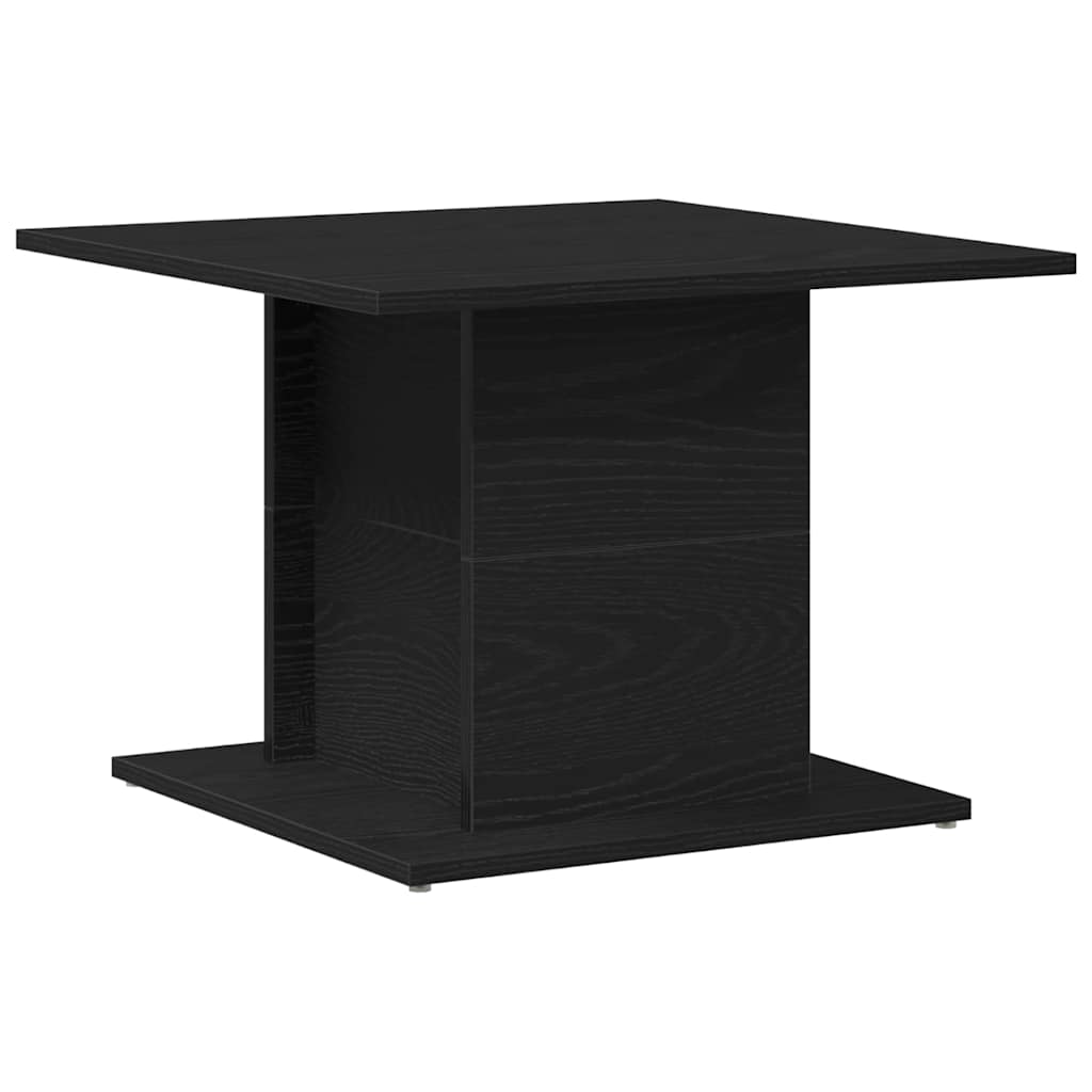 vidaXL Τραπεζάκι σαλονιού Μαύρη Οξυά 55,5 x 55,5 x 40 cm