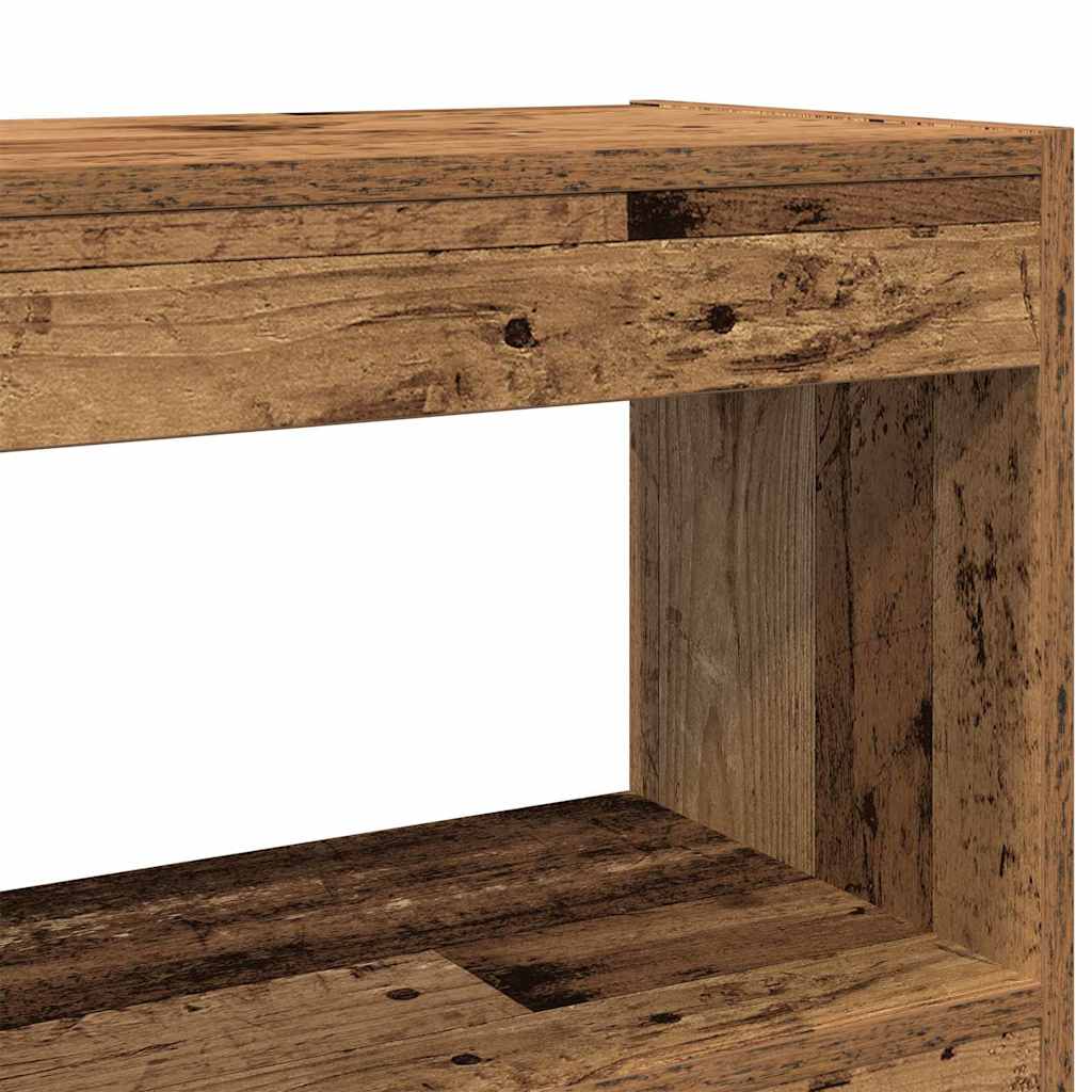 vidaXL Βιβλιοθήκη Παλαιό ξύλο 100 x 30 x 72 εκ Επεξεργασμένο ξύλο