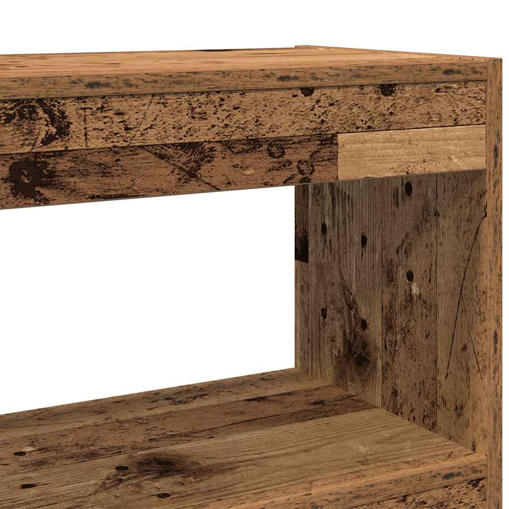 vidaXL Βιβλιοθήκη Παλαιό ξύλο 100 x 30 x 103 εκ. Επεξεργασμένο ξύλο