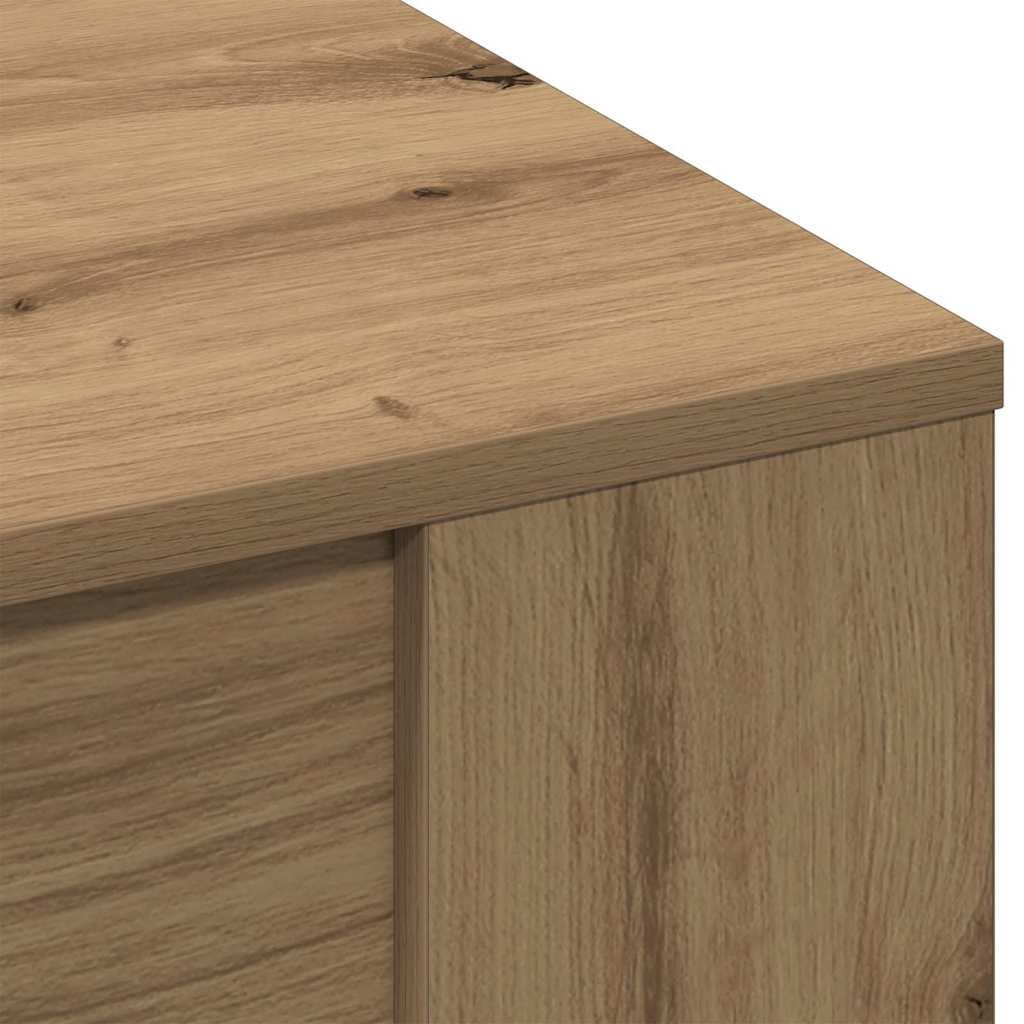 vidaXL Τραπεζάκι σαλονιού Artisan Oak 102 x 55 x 45 εκ.