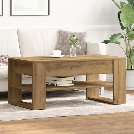 vidaXL Τραπεζάκι σαλονιού Artisan Oak 102 x 55 x 45 εκ.