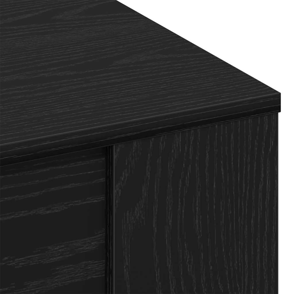 vidaXL Τραπεζάκι σαλονιού Μαύρη Οξυά 102 x 55 x 45 εκ.
