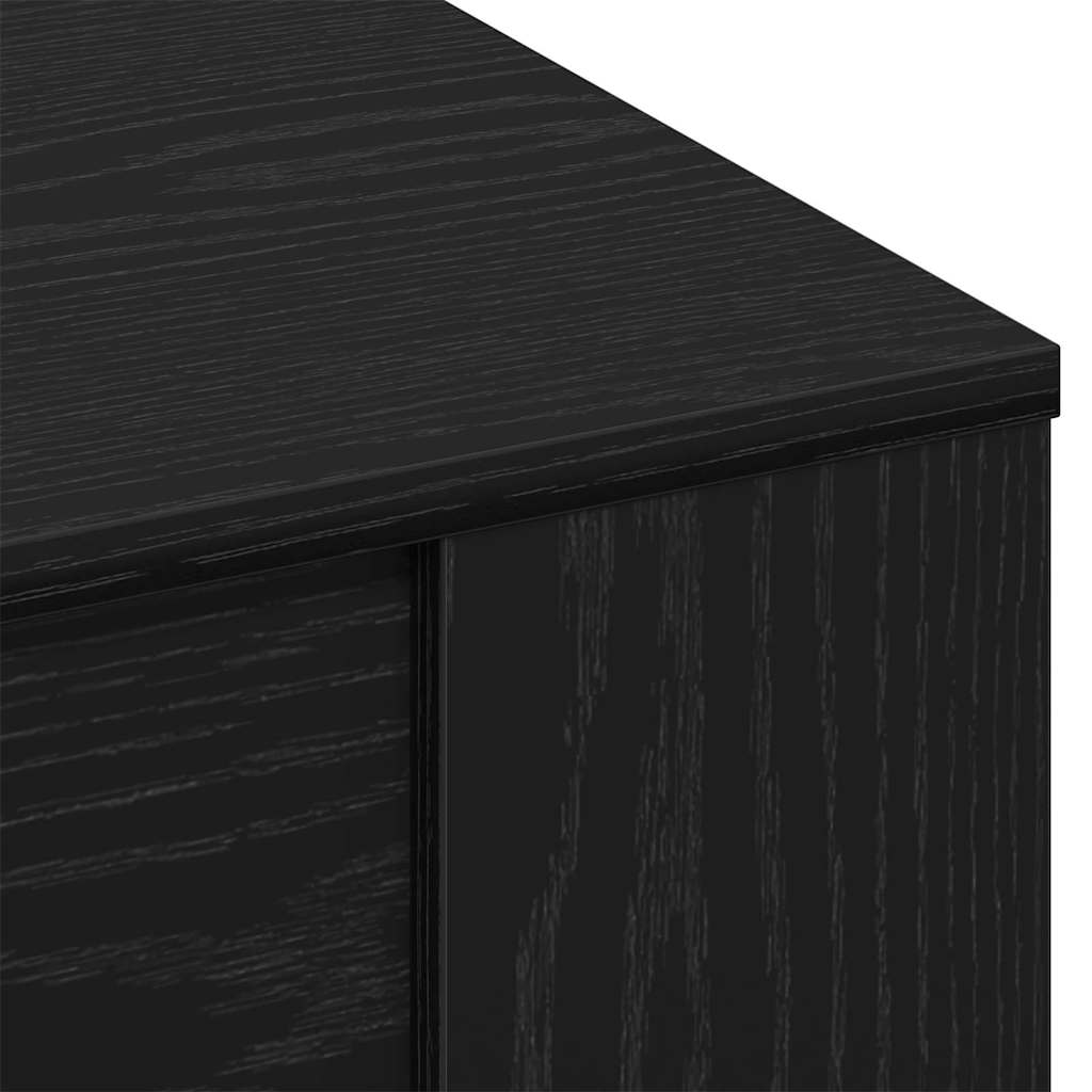 vidaXL Τραπεζάκι σαλονιού Μαύρη Οξυά 55,5 x 55 x 45 cm