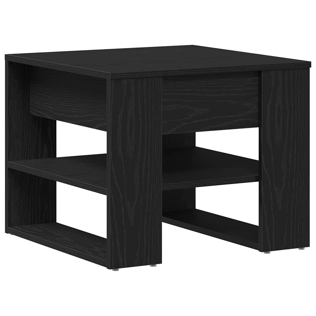 vidaXL Τραπεζάκι σαλονιού Μαύρη Οξυά 55,5 x 55 x 45 cm