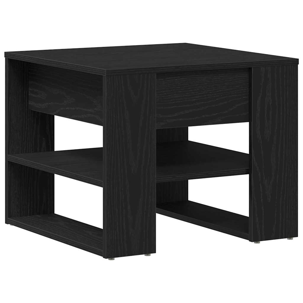 vidaXL Τραπεζάκι σαλονιού Μαύρη Οξυά 55,5 x 55 x 45 cm