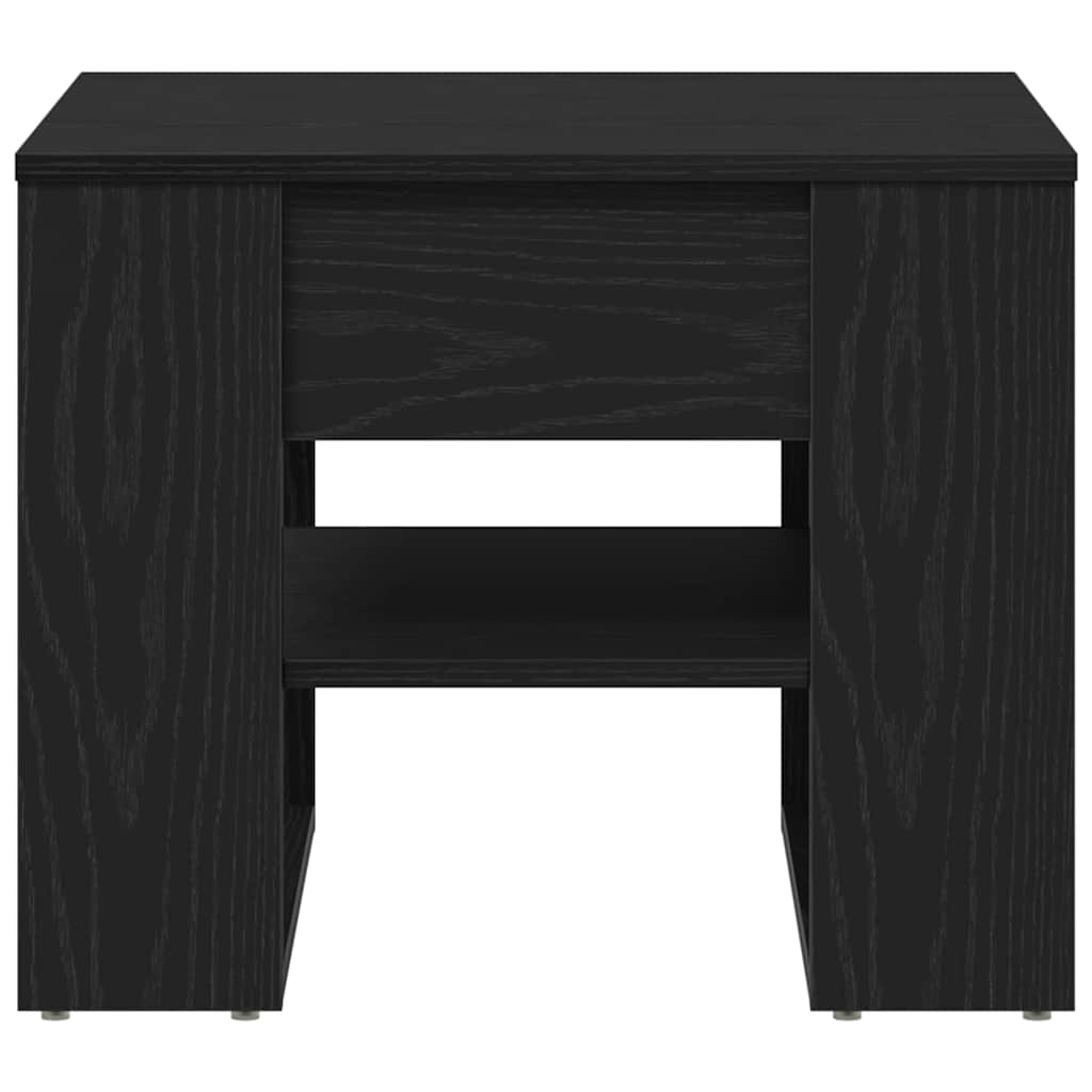 vidaXL Τραπεζάκι σαλονιού Μαύρη Οξυά 55,5 x 55 x 45 cm