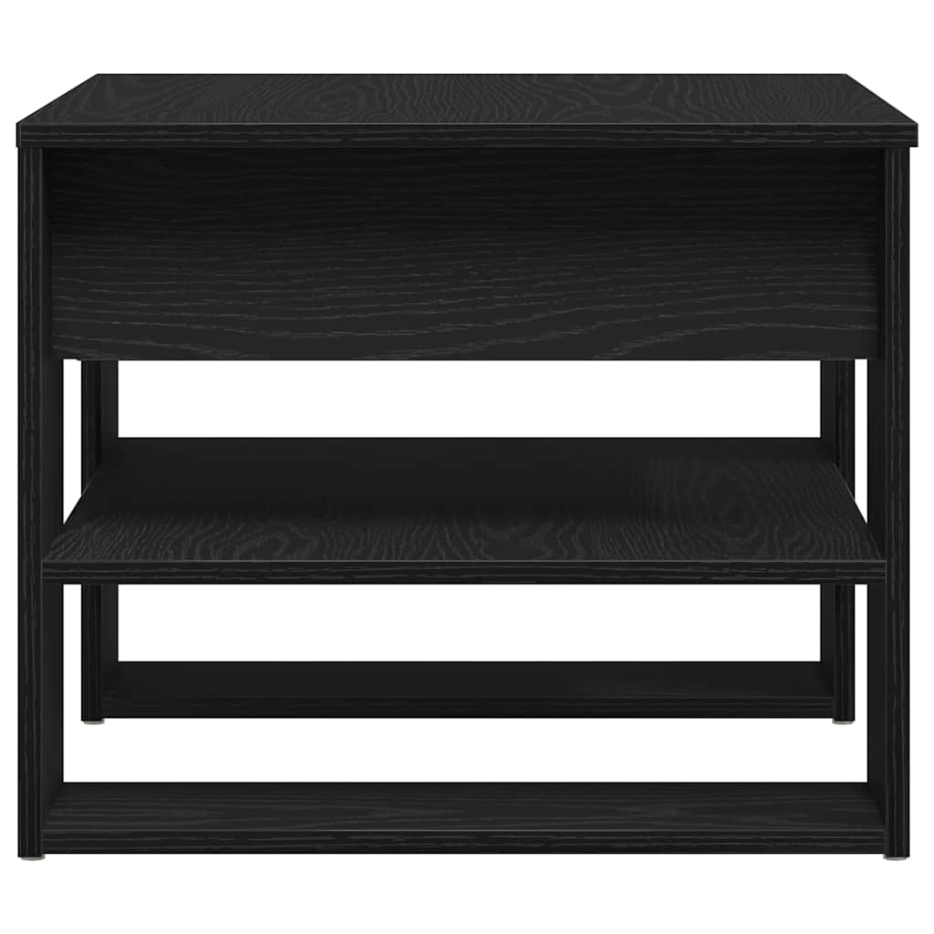 vidaXL Τραπεζάκι σαλονιού Μαύρη Οξυά 55,5 x 55 x 45 cm