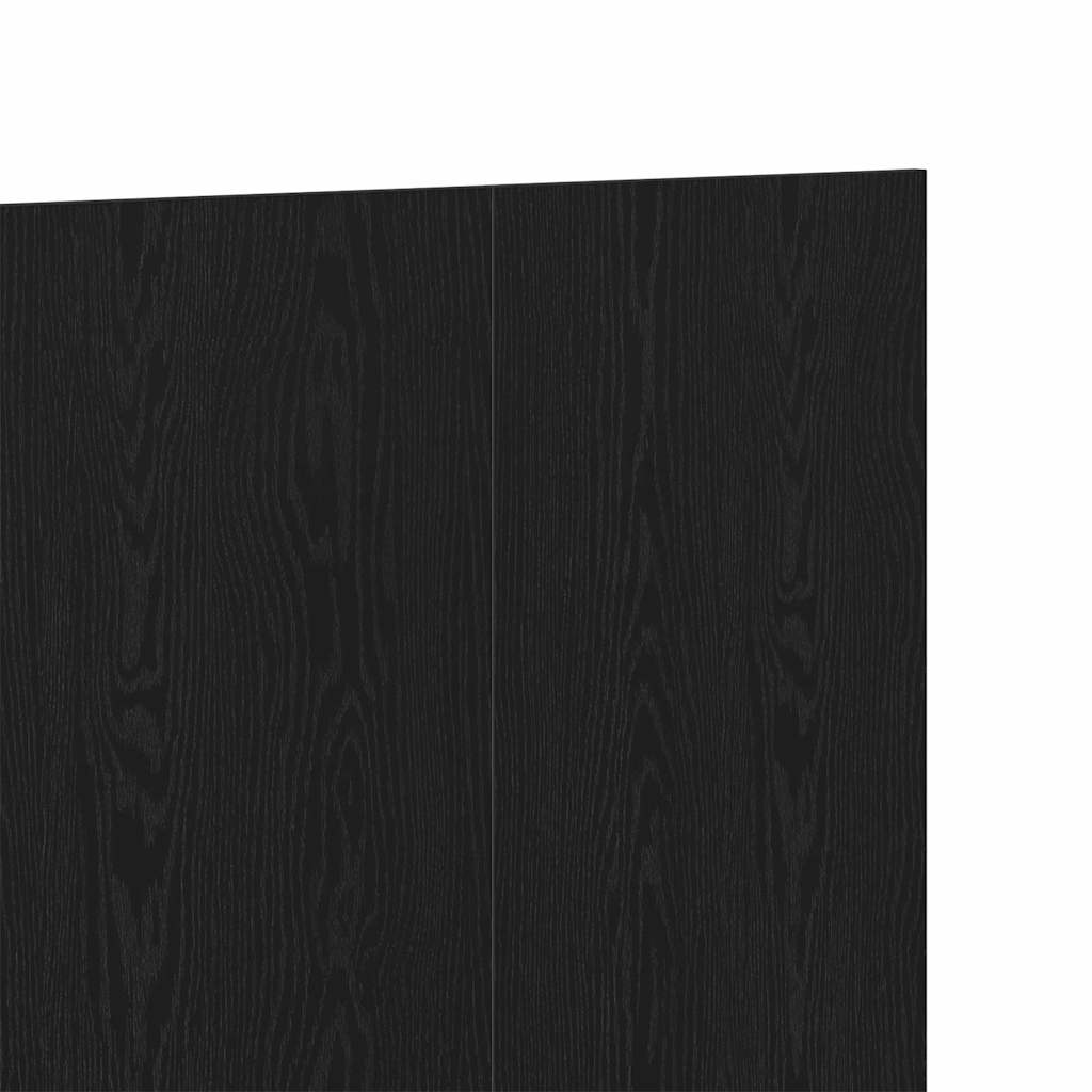 vidaXL Κεφαλάρι Μαύρη δρυς 160 x 1,5 x 80 cm Επεξεργασμένο ξύλο