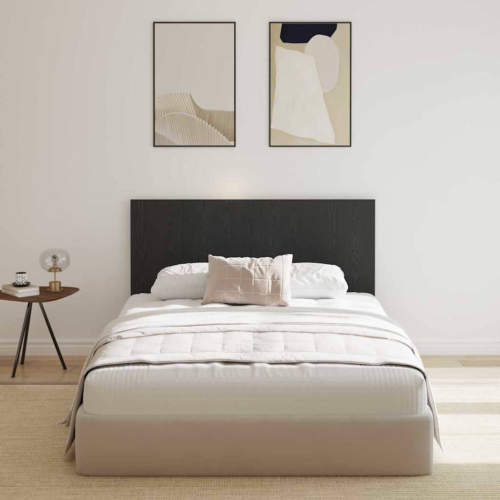 vidaXL Κεφαλάρι Μαύρη δρυς 160 x 1,5 x 80 cm Επεξεργασμένο ξύλο