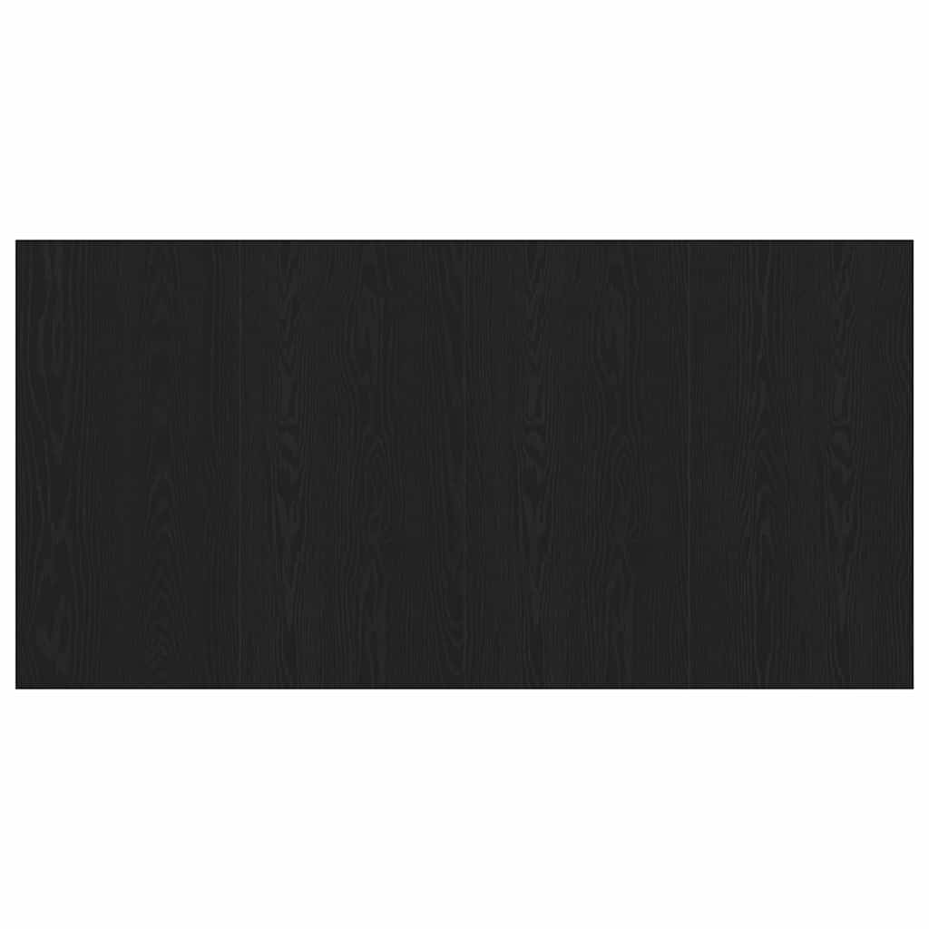 vidaXL Κεφαλάρι Μαύρη δρυς 160 x 1,5 x 80 cm Επεξεργασμένο ξύλο