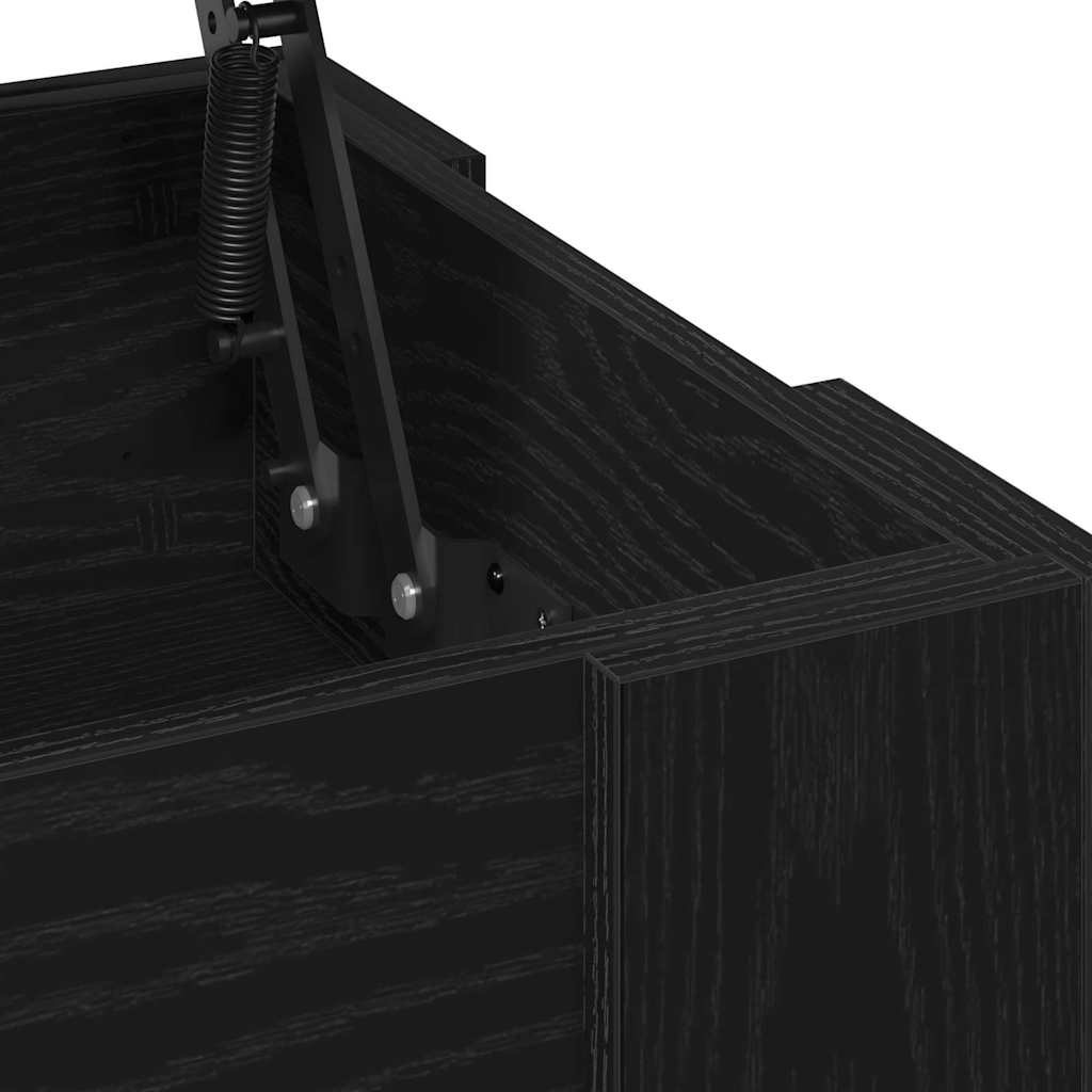vidaXL Τραπεζάκι σαλονιού Μαύρη Οξυά 79 x 49 x 41 cm