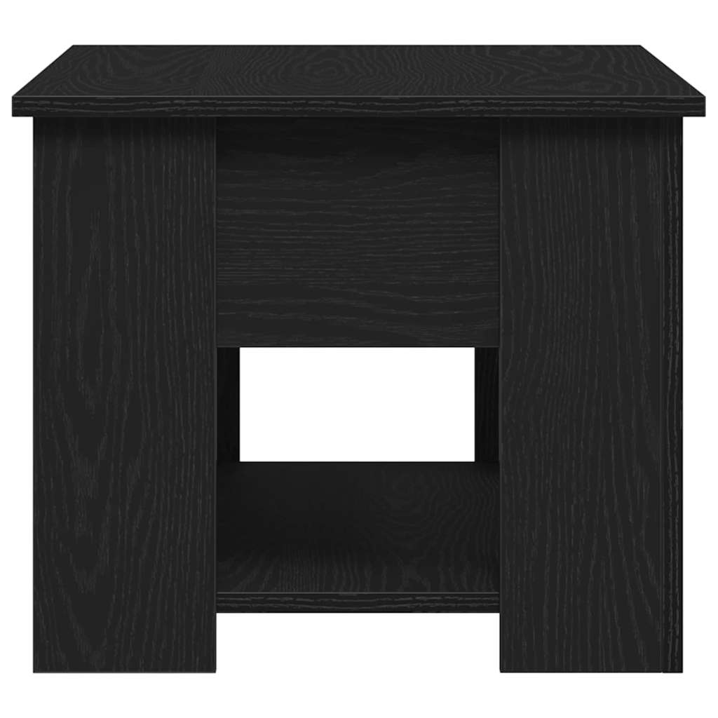 vidaXL Τραπεζάκι σαλονιού Μαύρη Οξυά 79 x 49 x 41 cm