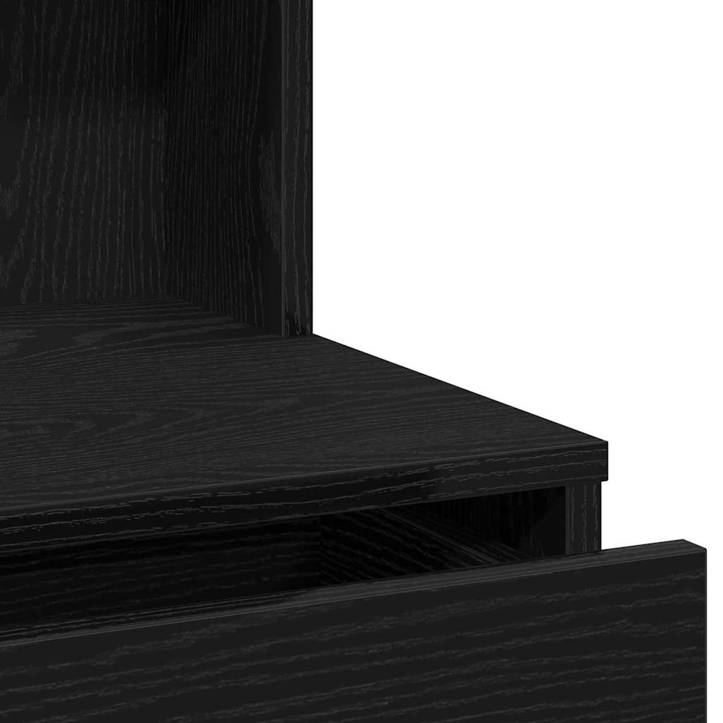 vidaXL Τραπέζι περιποίησης Μαύρη Οξυά 60 x 40 x 140 cm