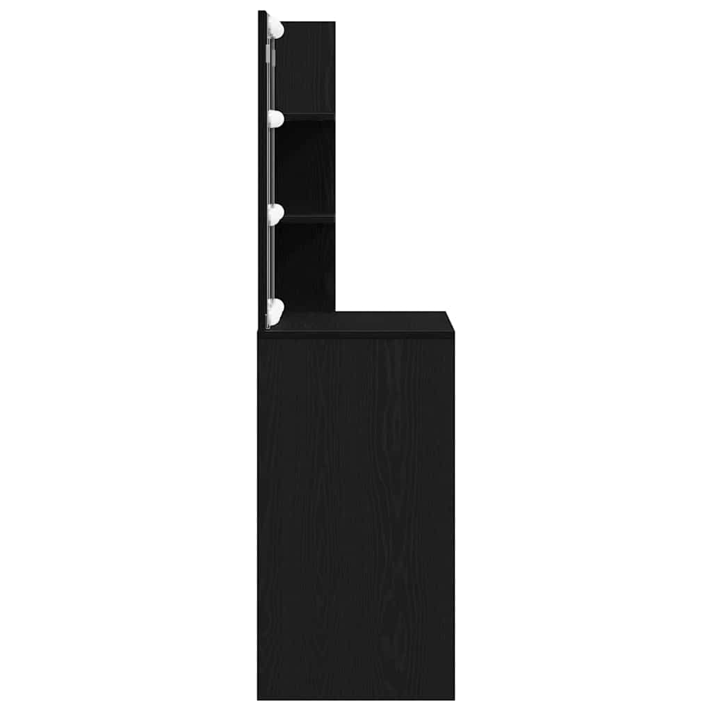 vidaXL Τραπέζι περιποίησης Μαύρη Οξυά 60 x 40 x 140 cm