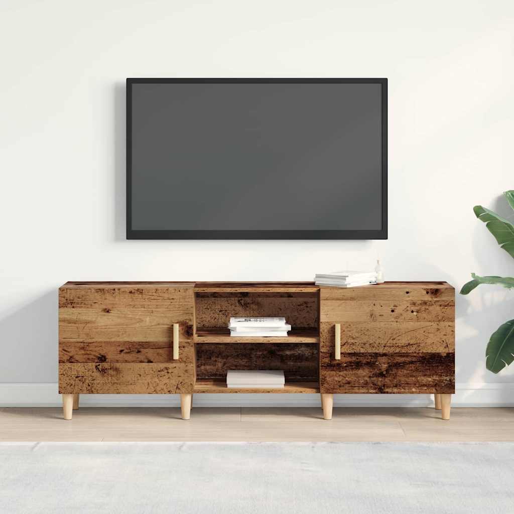 vidaXL Ντουλάπι TV Παλαιό ξύλο 150 x 30 x 50 εκ Επεξεργασμένο ξύλο