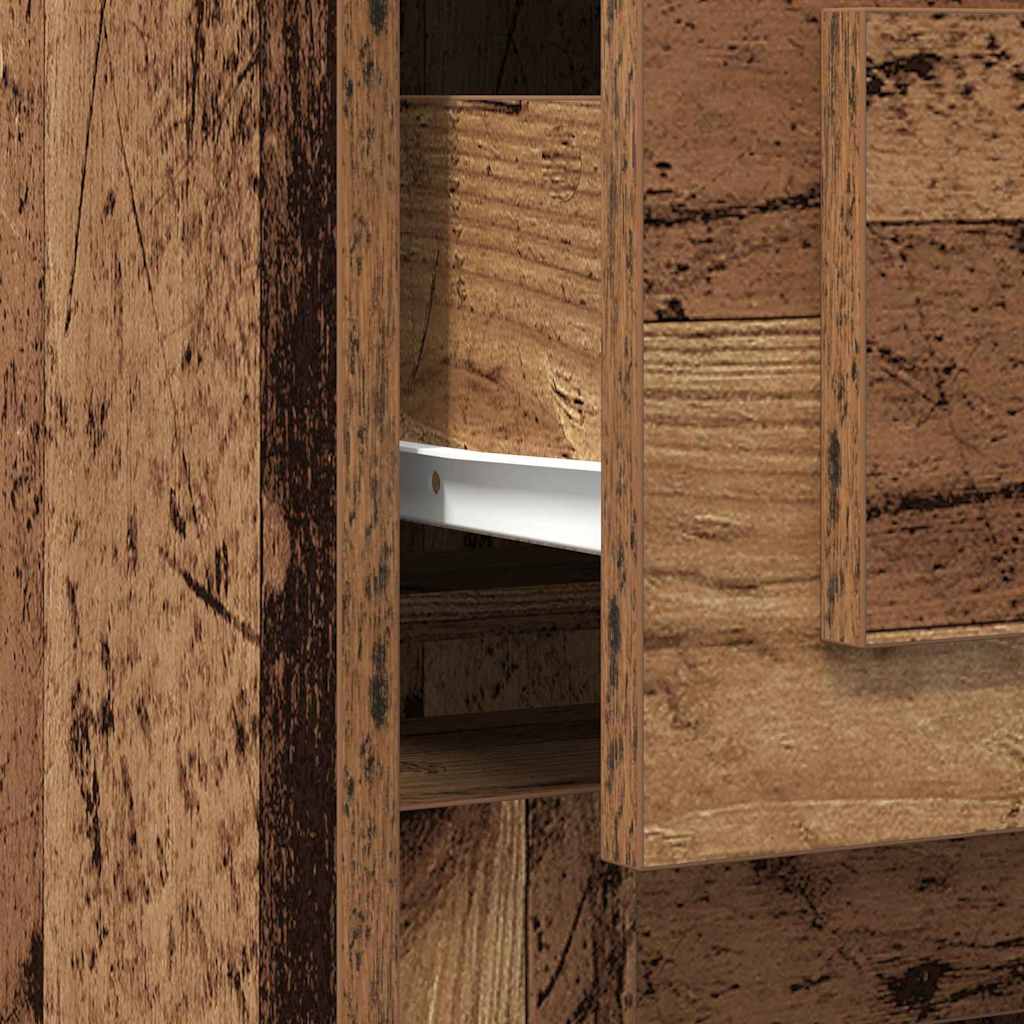 vidaXL Γραφείο Παλιό Ξύλο 50 x 115 x 75 εκ. Επεξεργασμένο ξύλο